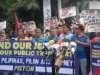 Samahan ng mga tsuper, operator muling nangalampag sa Korte Suprema