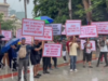 Daan-daang INC members nagprotesta sa Liwasang Bonifacio