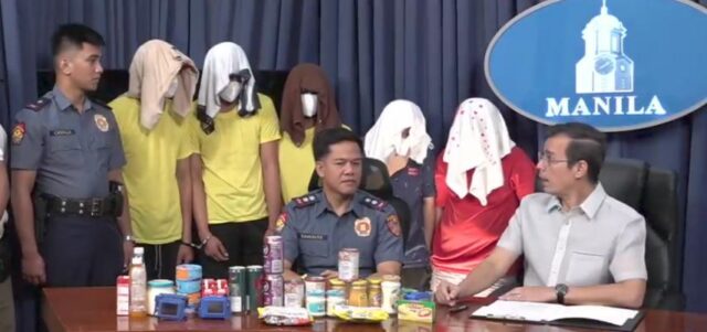 5 Quiapo vendors timbog sa pagbebenta ng P1M panis na produkto