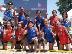 Brazil, na-upsent ng Pilipinas sa Beach Handball Worlds