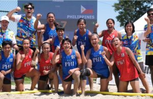 Brazil, na-upsent ng Pilipinas sa Beach Handball Worlds