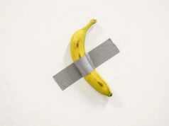 Banana artwork sa French museum, ninakaw