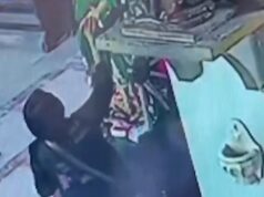 Kamay ng antigong rebulto sa Dumaguete Cathedral, tinangay ng bebot