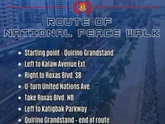 MPD naglabas ng traffic advisory para sa National Peace Walk ngayong Linggo