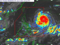 Signal No. 1 itinaas sa 7 lalawigan dahil sa Super Typhoon Inday