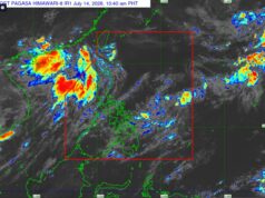 Josie humina, naging tropical depression
