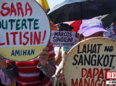Rally sa labas ng Senado sa unang araw ng impeachment trial ni VP Sara