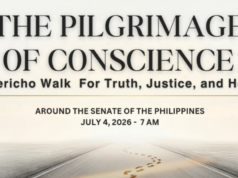 Pilgrimage walk idaraos sa pagsisimula ng impeachment trial