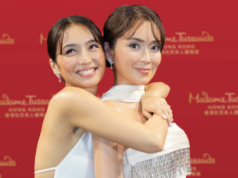 Kathryn, ikinatuwa ang wax figure!