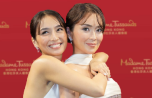 Kathryn, ikinatuwa ang wax figure!
