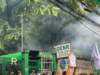 DENR, itinangging nagsaboy ng pesticide gas sa protesta sa QC