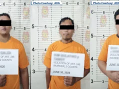 Tatlong suspek kinasuhan sa pagpatay sa dating vice mayor ng Abuyog, anak nito