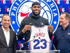 LeBron James pumirma sa Philadelphia 76ers