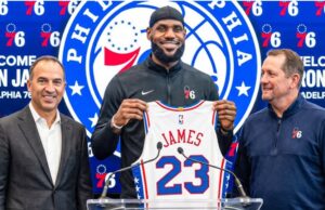 LeBron James pumirma sa Philadelphia 76ers