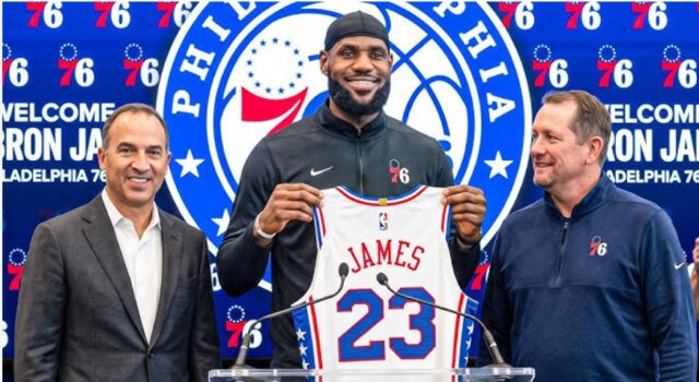 LeBron James pumirma sa Philadelphia 76ers