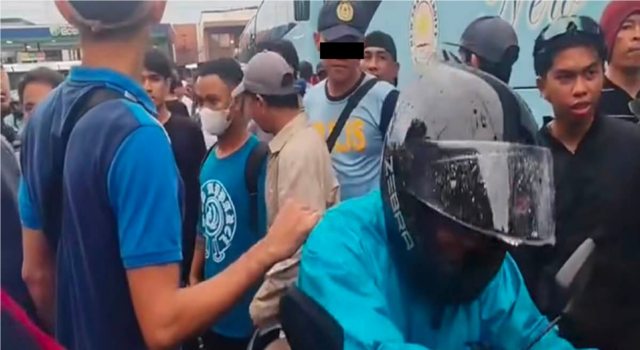 Parak sibak sa bigong pagprotekta sa pinag-initang rider sa INC rally