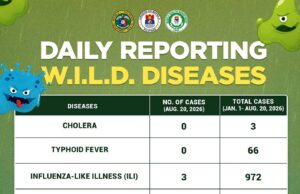 Maynila, naglabas ng bagong W.I.L.D. diseases update