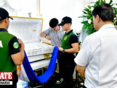 Nasawing Intelligence officer sa drug bust ops sa Tawi-Tawi, dinala sa PDEA headquarters