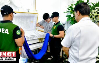 Nasawing Intelligence officer sa drug bust ops sa Tawi-Tawi, dinala sa PDEA headquarters