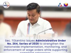 Pagpapatupad ng wage order, pinaigting ng DOLE