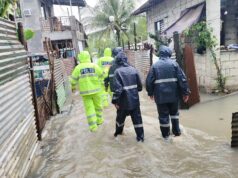 22 pamilya inilikas sa Samal, Bataan sa mataas na baha