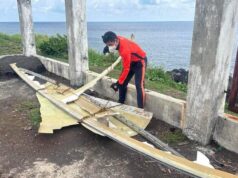 Hinihinalang rocket debris natagpuan sa baybayin ng Calayan, Cagayan