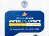 Unang alarma itinaas sa Marikina River