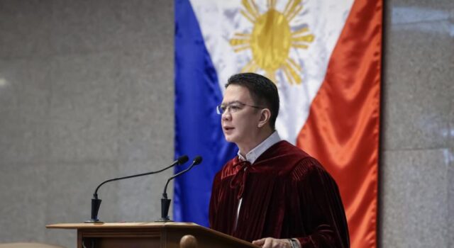 Escudero nilinaw pagboto sa pinababang impeachment threshold