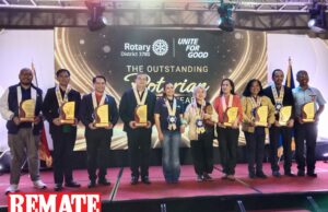 Torre kinilala bilang isa sa “Ten Outstanding Rotarians of the Year”
