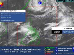 LPA sa labas ng PAR, posibleng maging bagyo sa loob ng 24 oras