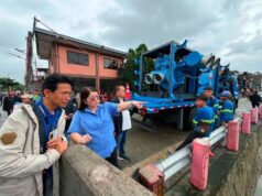 Marikina LGU naglatag ng mas malaking flood pumps para sa mas mabilis na paghupa ng baha