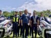 Bicol police tumanggap ng 20 motorsiklo para sa mas mabilis na 911 response