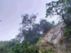 Landslide bumara sa provincial road sa San Marcelino, Zambales