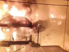 Sunog sumiklab sa residential area sa Valenzuela