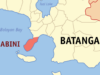Batang lalaki tinangay sa kanal ng matinding pagbaha sa Batangas