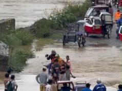 Overflow bridge sa Isabela isinara sa malalakas na pag-ulan