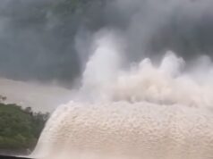 8 gate ng Ambuklao dam, binuksan na