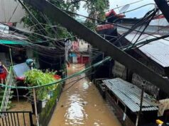 Tubig sa ilalim ng Kalaklan bridge sa Olongapo, nasa kritakal na lebel na