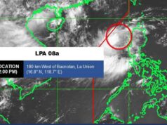 LPA sa kanluran ng La Union, posibleng maging bagong tropical depression