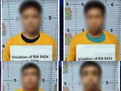 4 na lalaki, huli sa pagpuslit ng smuggled cigarette sa checkpoint