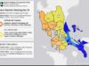 Orange rainfall warning itinaas sa 6 lugar sa Luzon
