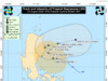 Tropical Depression Luis napanatili lakas, hindi gumagalaw sa silangan ng Aurora