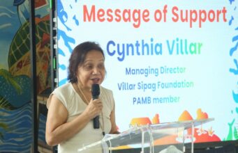 Villar nakiisa sa international coastal cleanup
