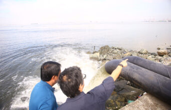 Remedios Pumping Station ininspeksyon ni Dizon