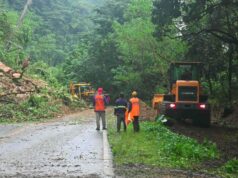 Bahagi ng Marilaque Highway sarado sa landslide