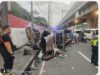 Senior utas, 8 sugatan sa pagtagilid ng jeep sa Maynila