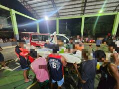 Tulong sa pamilya ng mga nasawi, nakaligtas sa nasunog na barko sa Coron, ikinasa ng DSWD