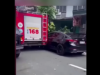 LTO, ipinatawag viral driver ng kotseng nakaharang sa fire truck sa Makati