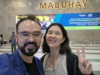 Cayetano siblings, balik-Pinas matapos Singapore trip