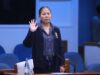 Ombudsman records chief sumalang sa impeachment trial ni Sara 📸 Cesar Morales